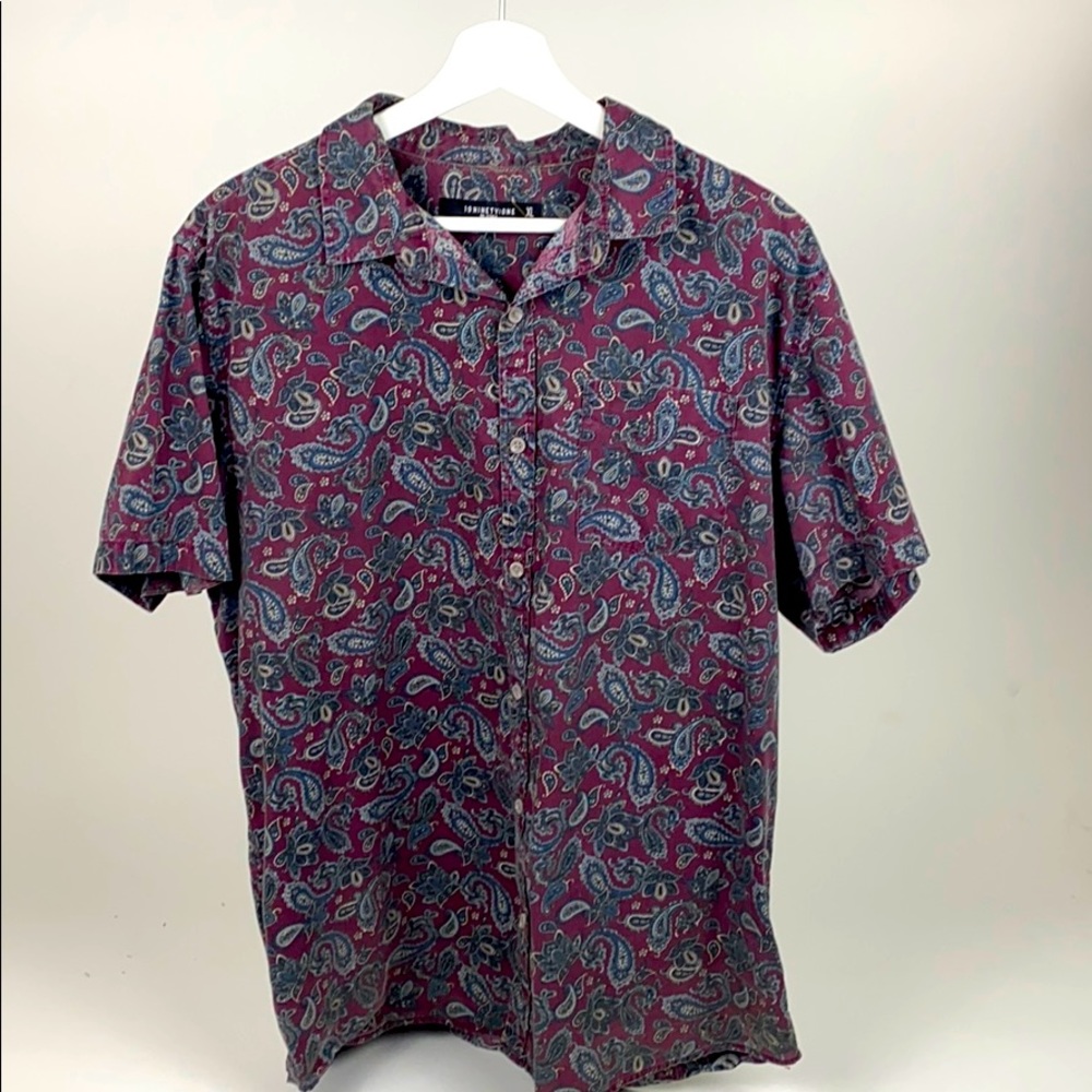 Paisley Print Shirt
